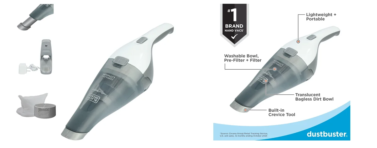 BLACK+DECKER HNVC215B10 images