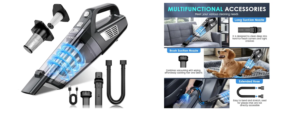 CKIKH Handheld Vacuum Cordless images
