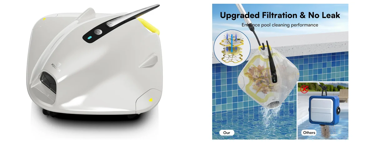 PoolMr Cordless Robot Pool Vacuum images