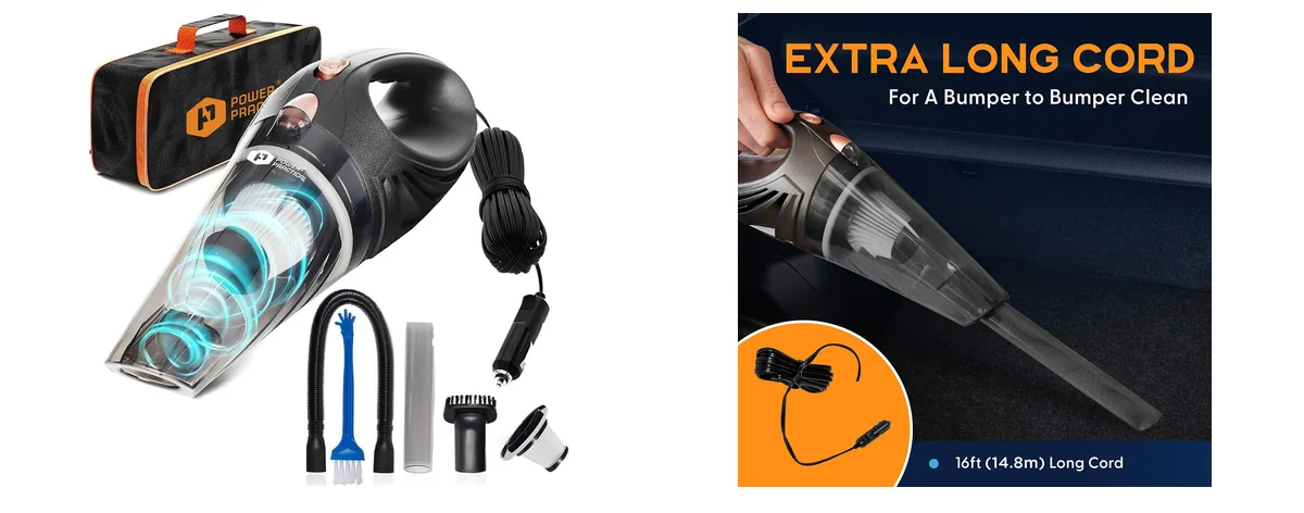 Power Practical ThisWorx Handheld Car Vacuum images
