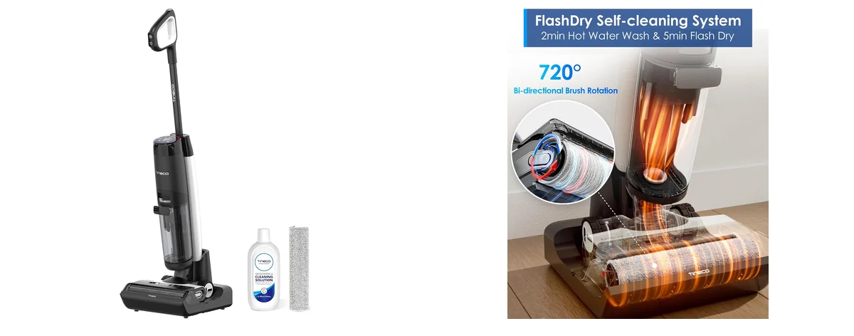 Tineco Floor ONE S7 FlashDry Smart Cordless images