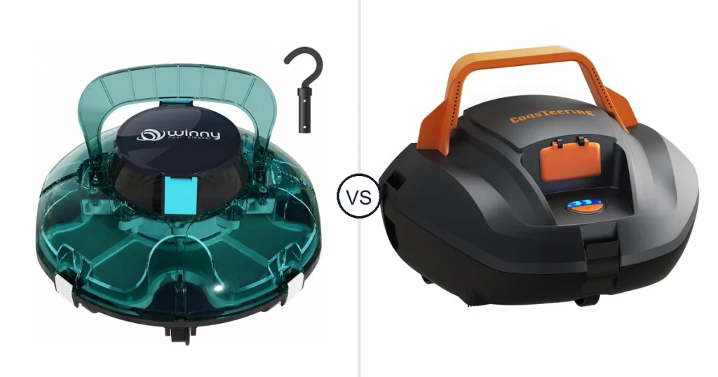 Comparison of WINNY POOL CLEANER 2601H02P-PRO and CoasTeering Planet Edge