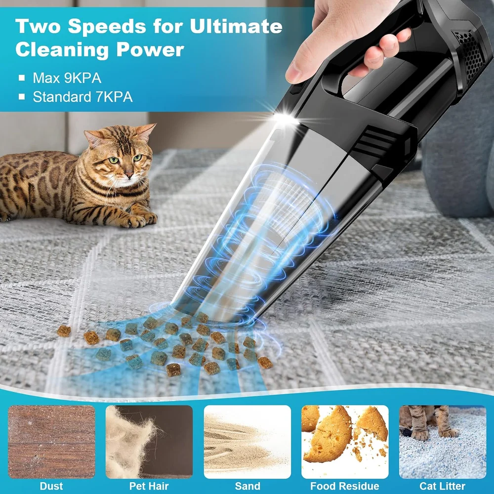 Blestan Handheld Vacuum Cordless Portable Car Vacuum