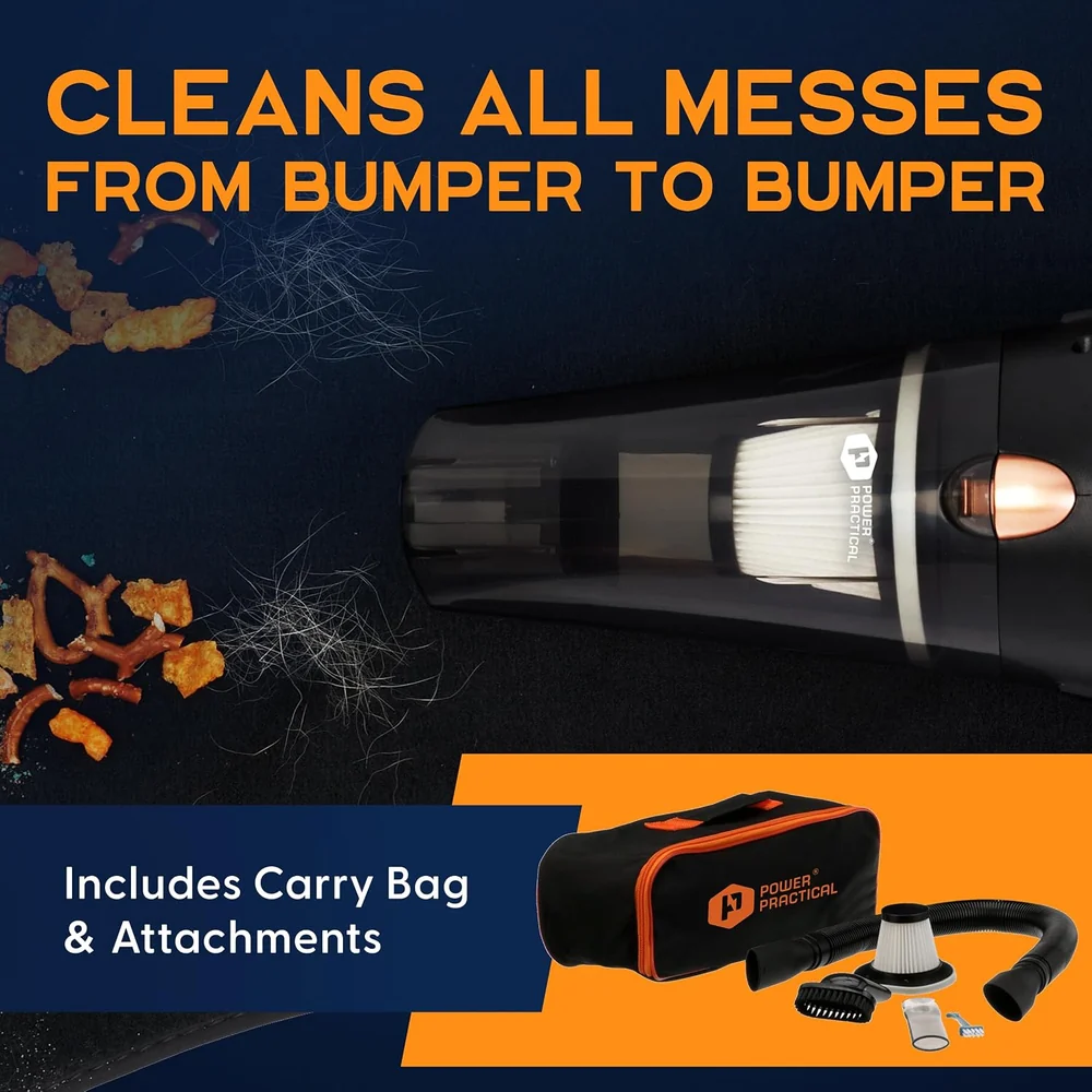 Power Practical ThisWorx Handheld Car Vacuum